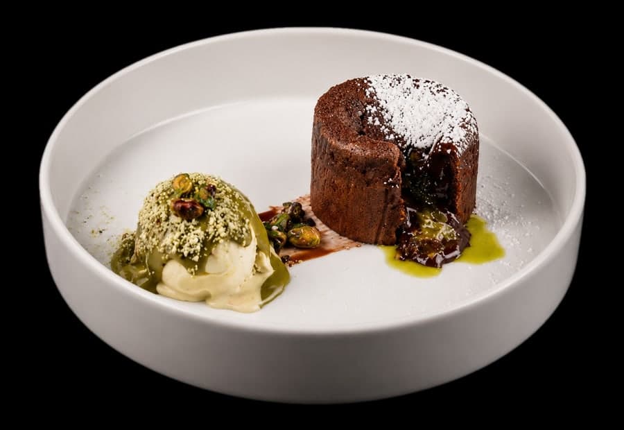 Chocolate & Pistachio Fondant